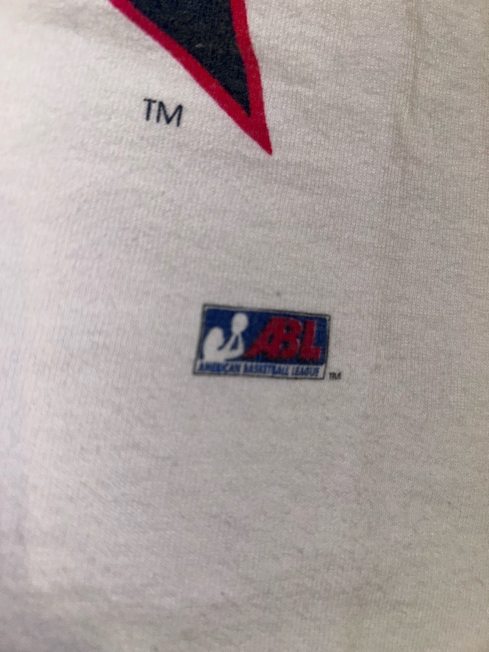 Vintage Reebok GA Glory ABL Faded Graphic Shirt Grunge Streetwear Basketball XL - Picture 8 of 11